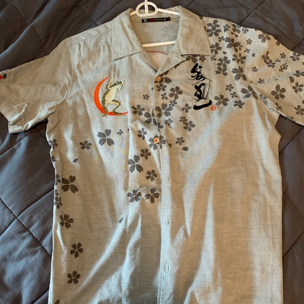Japanese button up shirt
